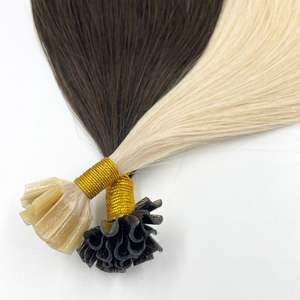 Prix de gros U tip Hair Extensions 100% cheveux vierges vietnamiens très forts doux et soyeux - Product Image 2