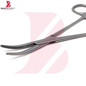 Pinzas Hemostáticas Curvas Kelly con Bloqueo, 5.5, Acero Inoxidable, Material de Primera Calidad, Instrumentos Quirúrgicos - Product Image 6