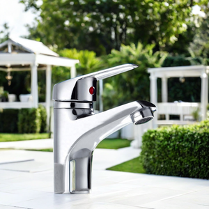 <span class=keywords><strong>Robinet</strong></span> de lavabo <span class=keywords><strong>Robinet</strong></span> d'<span class=keywords><strong>eau</strong></span> Style céramique Finition de surface Salle de bain Monture en zinc Poignée chromée <span class=keywords><strong>Robinet</strong></span> mitigeur chaud froid - Product Image 6