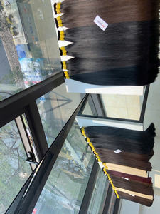 Prix usine 100g en vrac russe extensions de cheveux crus 55 cm teint vietnamien cheveux humains crus dans toutes les couleurs - Product Image 2