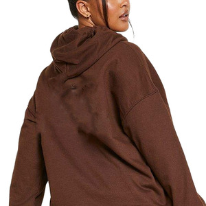 Sweat-shirt ample et surdimensionné avec pantalon de jogging long jusqu'aux chevilles, design OEM, ensemble de survêtement d'hiver pour femmes - Product Image 5