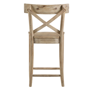 Silla de Bar para Restaurante, Muebles Comerciales, Taburete Contemporáneo con Estructura de Madera de Teca - Product Image 6