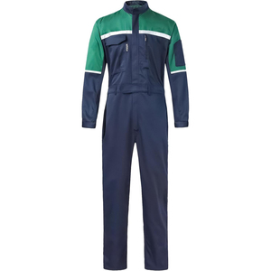 Hi Vis Polyester Unisex Needle-Detecting Work Coverall Reflective Safety <b>Overall</b> High Visibility Industrial Jumpsuit Oeko-Tex - Product Image 1