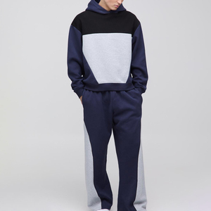 Conjunto de Sudadera con Capucha y Pantalones Deportivos de Invierno Personalizados de 600 GSM para Hombre, Corte Cuadrado, Ligeros, de Algodón - Product Image 5