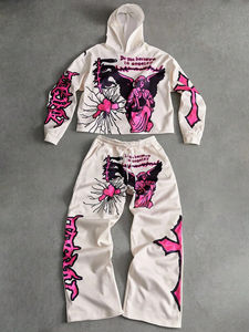 Conjunto Deportivo Personalizado para Hombre, Lavado Ácido, Corte Regular, Diseño Oversize, Impresión Serigrafiada, Alta Calidad, Precio de Fábrica - Product Image 6