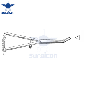 Calibrador Castroviejo-Epker de 18 cm / 7 Pulgadas, Curvo, Rango de Medición de 40 mm, Precisión, Acero Inoxidable, Oftálmico, Quirúrgico - Product Image 6