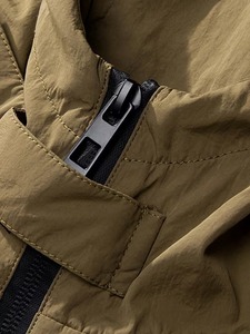 Veste coupe-vent en polyester écologique au design personnalisé, camouflage, streetwear, moto, randonnée, séchage rapide, veste en polyester pour homme, automne - Product Image 4