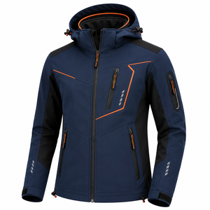 Chaqueta Bomber Ligera Estampada para Mujer, Chaqueta Softshell Impermeable con Forro Polar para Trabajo, Senderismo y Camping - Product Image 3
