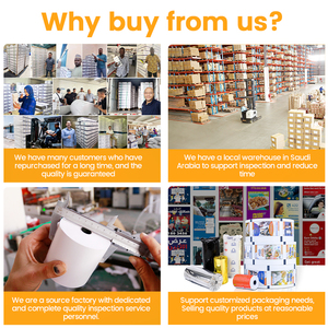 Voile 79 80 210Mm X 30Mtr Imprimante 80X70 57X47X12 48G Rouleau de papier thermique 57X40Mm - Product Image 6