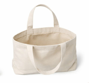 Canvas Tote <b>Bag</b> With Floral Print <b>Medium</b> Size Daily Shopping <b>Bag</b> Hand Length Handle Eco Friendly Reusable Tote <b>Bags</b> - Product Image 5