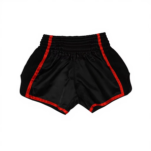 Shorts de Compresión Unisex de Alta Calidad 100% Poliéster para Muay Thai y MMA, Estilo Urbano con Logos, Secado Rápido - Product Image 2