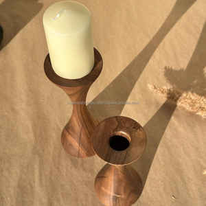 Bougeoir en bois de qualité supérieure beau design salon et utilisation décorative pour la maison restaurant hôtel - Product Image 5