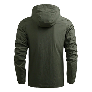 Veste de pluie imperméable, coupe-vent et respirante de haute qualité INTRAX WORLD pour homme, tissu polyester/coton, fermeture éclair, hiver - Product Image 2