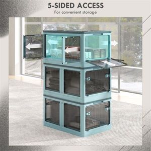 <b>Blue</b> Plastic <b>Storage</b> Bins & <b>Boxes</b> - Product Image 6