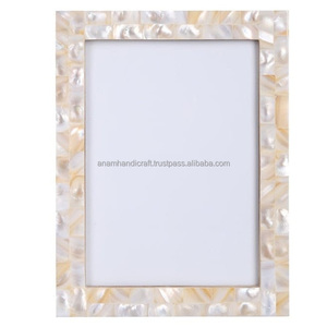 Fabriqué à la main belle résine d'os en bois incrustation cadre Photo personnalisé découpe impression haute qualité décoration de la maison inde - Product Image 1