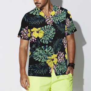 เสื้อฮาวายสำหรับผู้ชายใส่ในรีสอร์ทช่วงฤดูหนาว |   เสื้อคอตั้งผ้าทวิล |   เสื้อเชิ้ตผ้าโพลีเอสเตอร์ 100% ระบายอากาศได้ดี ไม่หดตัว พิมพ์ลายดิจิทัล สไตล์ลำลอง - Product Image 2