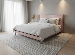 Cadre de lit en bois massif de mangue de qualité supérieure, mobilier de chambre moderne et écologique, export direct d'usine, OEM, ODM, vente en gros, sur mesure - Product Image 3