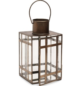 Lanterne suspendue à piles, mini lanterne vintage en forme de maison, porte-bougie noir exclusif pour décorations de Noël et de fêtes. - Product Image 5