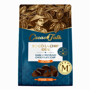 Factory Bulk Selling Compound <b>Chocolate</b> for Cookies Biscuits Bakery Dark <b>Chocolate</b> Chips Cocoa 1KG HALAL OEM/ODM Hot Price - Product Image 1