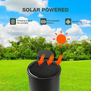 Luces Solares LED para Caminos Exteriores, Impermeables, del Anochecer al Amanecer, para Entradas de Vehículos, 2074 Luces para Caminos de Jardín - Product Image 2