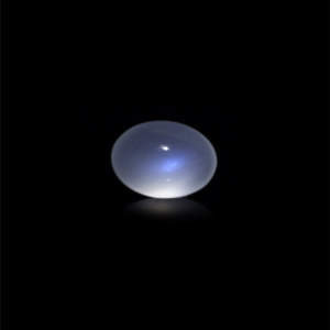 Natural Blue Moonstone Loose Gemstone 6.4 Carat Brilliant Cut Certified Wholesale 7mm - Product Image 1