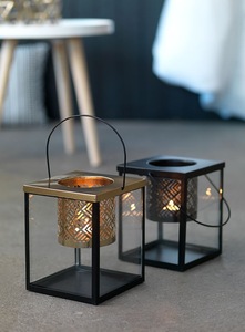 Home Decor Customised Vintage Table <b>Top</b> Outdoor Indoor Metal Candle Lanterns Farmhouse Floor & Hanging Metal Candle Lanterns - Product Image 2