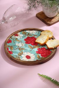 Luxury Wood Modern Eco-Friendly Dishwasher Safe Decorative Bread Fruit Serving Tray Coffee Table Display <b>Platter</b> Kitchen Dining - Product Image 5