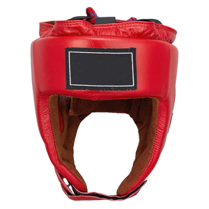 Best Seller Adjustable Professional Boxing Training Head Guard Custom Genuine Leather <b>Face</b> Protector Boxing Headgear - Product Image 1