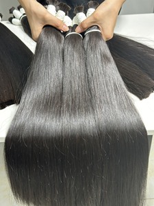 Venta al por mayor de fábrica, cabello negro natural, rizado, colores vibrantes, cabello humano vietnamita 100% puro, sin enredos, sin caída - Product Image 5