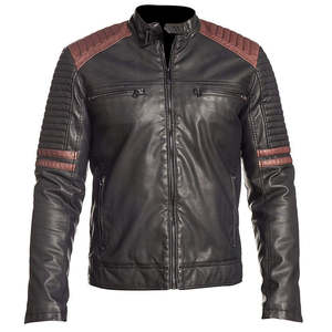 Veste en cuir pour homme, design unique, dernière mode 2026, avec service OEM, meilleur design, vestes en cuir pour homme de haute qualité - Product Image 1