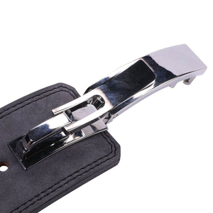 Wholesale Cowhide Non-Slip Adjustable Unisex Power Belt for Weight Lifting Gym <b>Training</b> Bodybuilding Lever <b>Strength</b> <b>Training</b> - Product Image 4