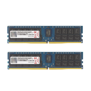 โมดูลแรม DDR4 3200 ECC Registered ขนาด 128GB (64GBx2) CL22 4Rx4 1.2V PC4 25600 สำหรับเดสก์ท็อป - Product Image 1