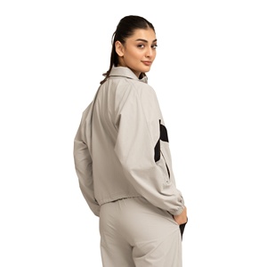 Chaqueta Cortavientos Urbana para Mujer, Ligera, Resistente al Viento y al Agua, con Capucha, Informal, para Exteriores, Moda Urbana, OEM ODM - Product Image 3