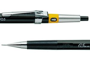 Pentel-GRAPHPENCIL Juego de lápices mecánicos Cuerpo ligero para un dibujo suave en el PG5-AD - Product Image 2