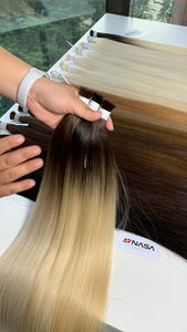 ผมต่อสีออมเบรแบบวาดคู่ยาว65ซม. ต่อผม100% บริสุทธิ์จากเวียดนาม - Product Image 5