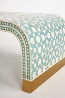 Table basse moderne en os incrusté, mosaïque artisanale, personnalisable, mobilier de luxe pour salon, chef-d'œuvre décoratif