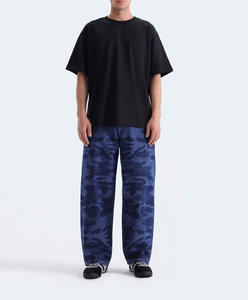 T-shirt personnalisé 300 g/m² pour homme, noir, lourd, 100 % coton, unisexe, vierge, pour impression, coupe oversize - Product Image 6