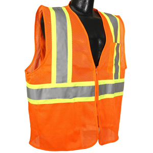Gilet de sécurité réfléchissant haute visibilité pour travaux de construction, routiers, industriels et extérieurs – Vêtement de sécurité durable et léger - Product Image 2
