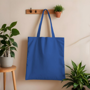 Sac en coton personnalisé 100% OEM, nouveau design, motif uni, sac de shopping de haute qualité, sacs de shopping 100% coton - Product Image 1