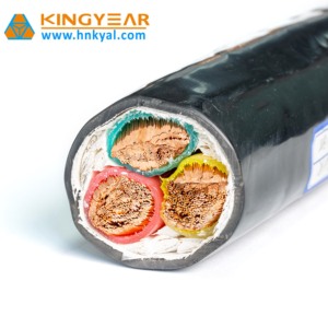 Conductor de cobre de cable de alimentación industrial de bajo voltaje de alta calidad NYY con aislamiento y funda de PVC - Product Image 6