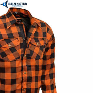 Camisa de Franela Premium para Motociclistas, % Algodón, Transpirable, Resistente al Viento, Colores y Logotipos Personalizables, Equipo de Protección para Todas las Estaciones - Product Image 3