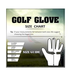 Gants de golf personnalisés en cuir Cabretta respirant, entièrement colorés, avec logo sur mesure – Conception d'usine - Product Image 6
