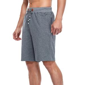 Shorts décontractés d'été pour hommes, nouvelle collection, confortables, respirants, en toile, couleur unie, teinture unie, vente en gros pour hommes - Product Image 2