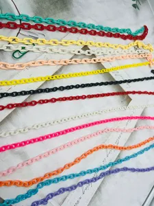 Moderno Modelo de Cadena de Resina Decorativa Hecha a Mano Personalizable para Decoración de Interiores, Exhibición de Mesa y Pared, Precio Bajo y Económico - Product Image 5