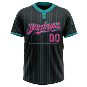 Nouveauté, uniforme de sport de softball personnalisé pour hommes et femmes, impression par sublimation intégrale, respirant, 100% polyester, design personnalisé - Product Image 2