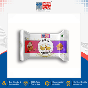 Vente Exclusive : Sachet d'emballage pour muffins de qualité alimentaire, imprimé en héliogravure, scellé au centre, personnalisable en taille et couleur - Product Image 2