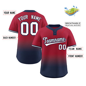 Nueva Camiseta de Béisbol Personalizada por Sublimación para Hombre, con Botones, en Venta - Product Image 4