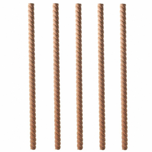 Moldura de madera maciza con diseño de cuerda trenzada para muebles de cocina, moldura de corona, moldura de madera maciza - Product Image 1