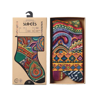 Cajas de embalaje de calcetines para empresas y minoristas personalizadas con logotipo y diseño. Perfecto para moda, ropa y regalos.