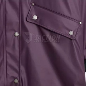 Premium Quality Wholesale Men Rain Coat Customized Rain Coat Long Sleeves Rain Coat - Product Image 3